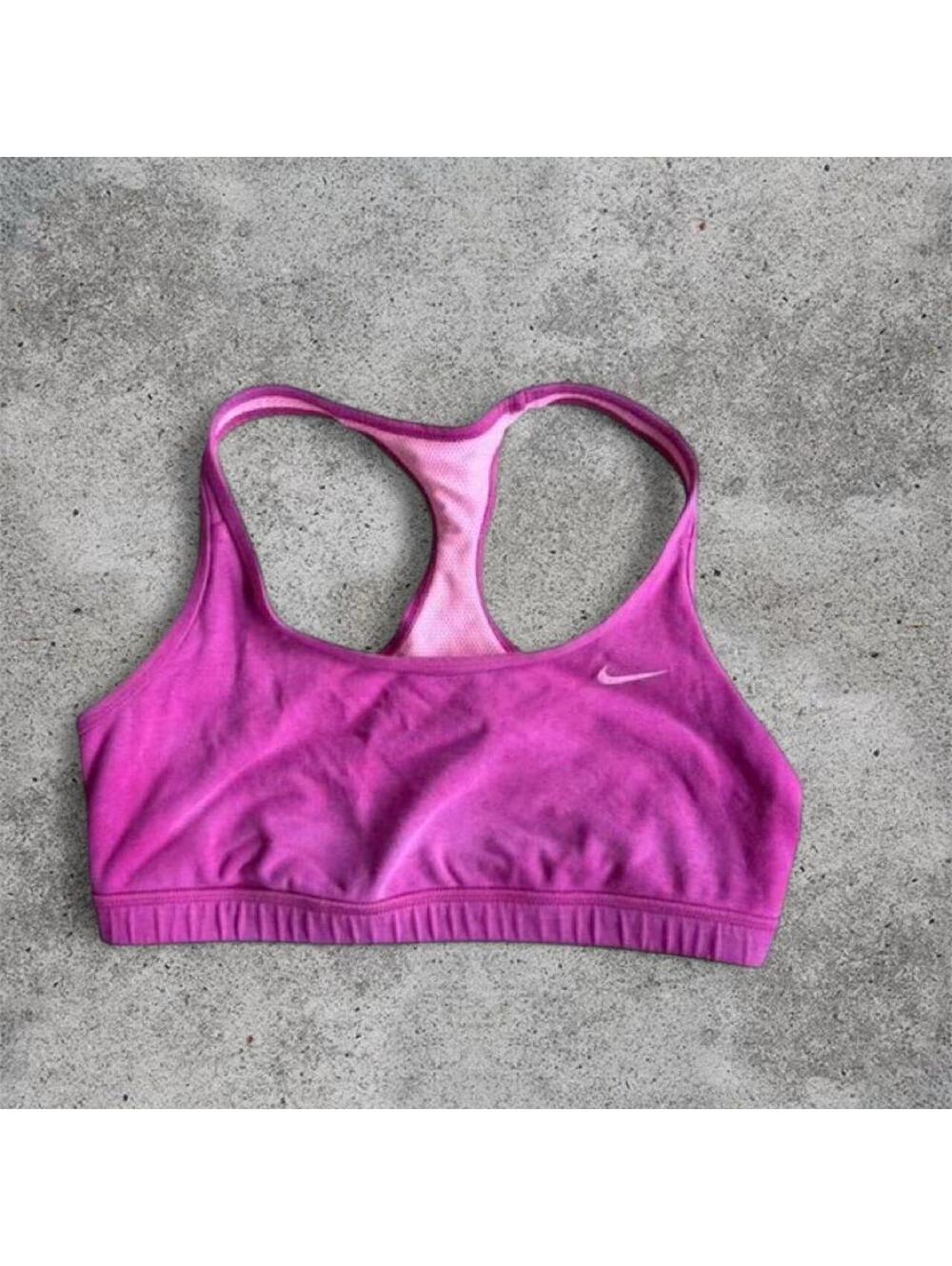 Nike pink/purple sports bra